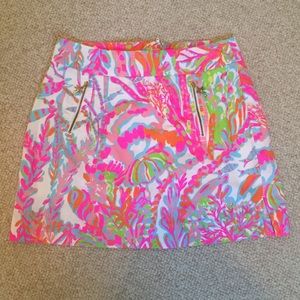 Lilly Pulitzer Scuba to Cuba Marigold Skort